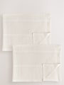 2 Pack Natural Cotton Baby Cellular Blankets - Size 75x95