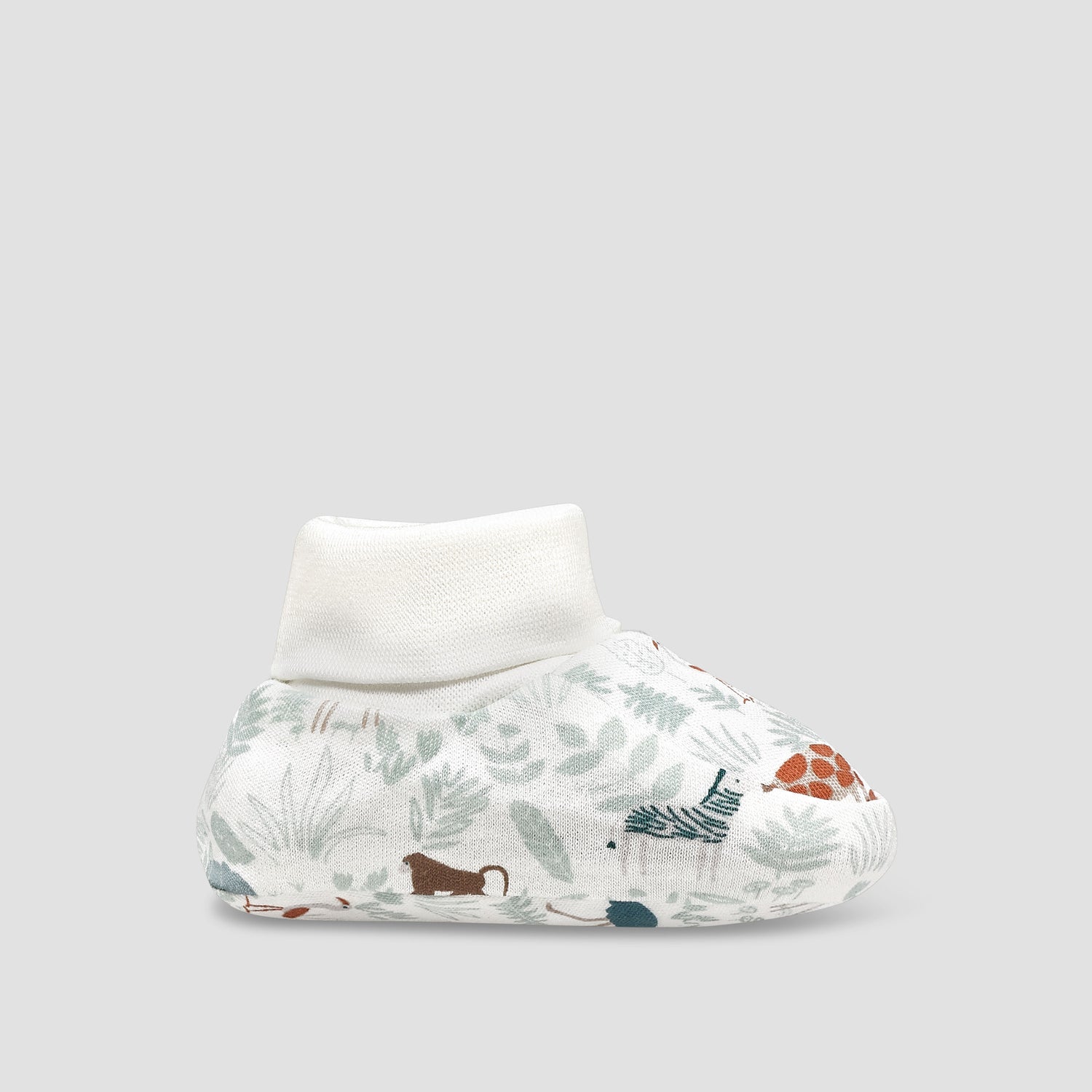 Pack of 2 Juniors Booties with Safari Print