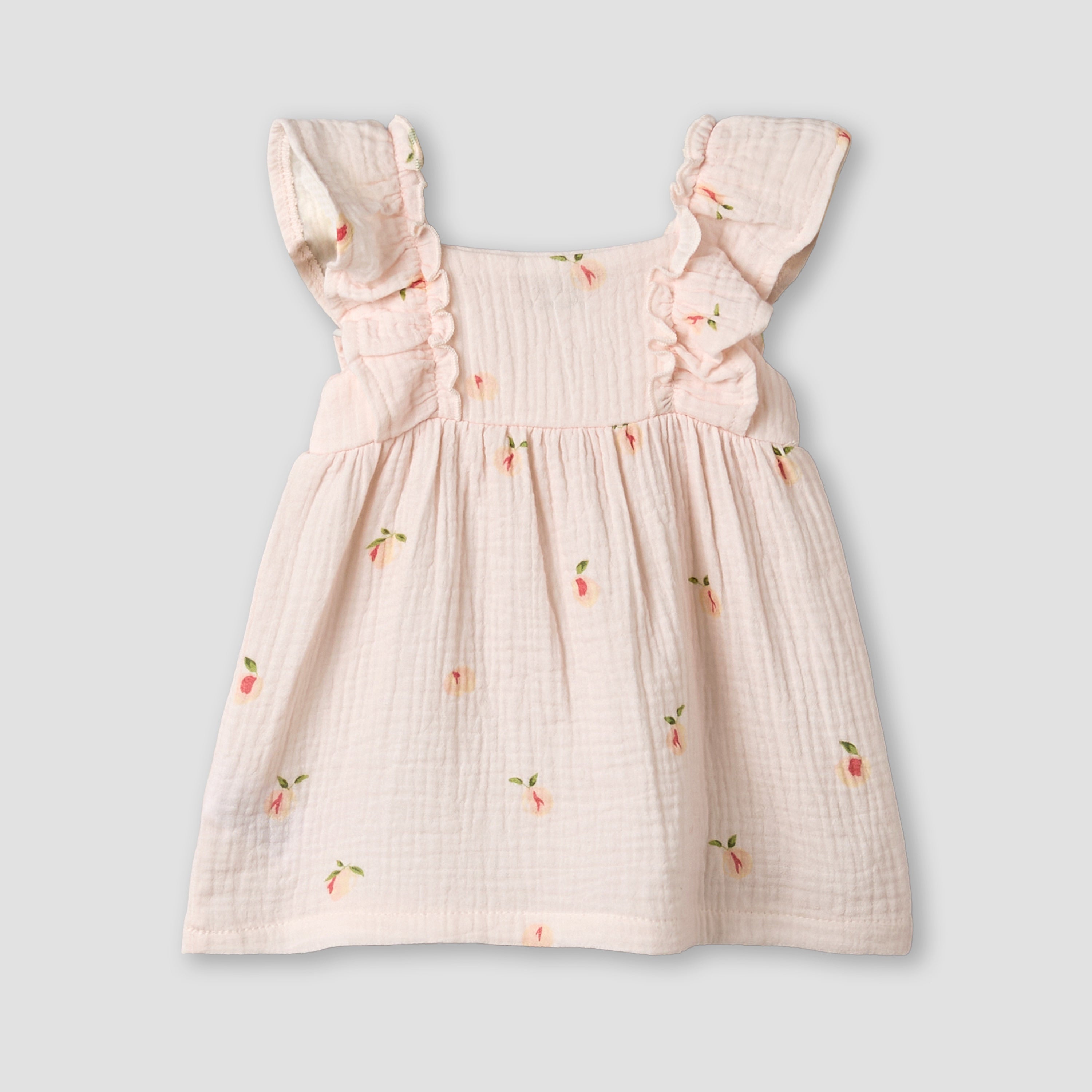Juniors Square Neck Sleeveless Dress with Bloomers
