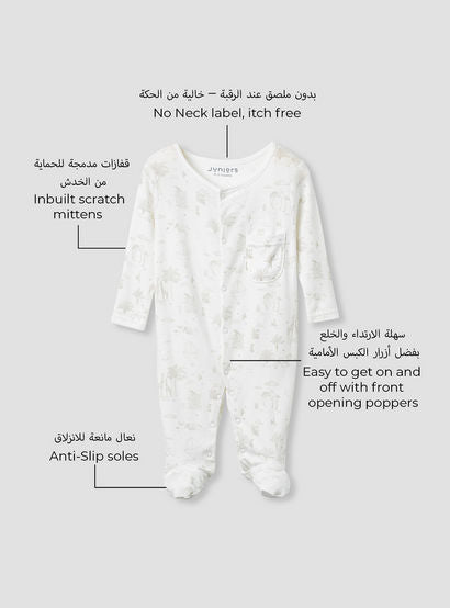 Juniors Printed Sleepsuit with Long Sleeves-baby-boys-clothing-nightwear-sleepsuits-image-2