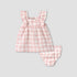 Juniors Square Neck Sleeveless Dress with Bloomers - Pink / 12-18 mths