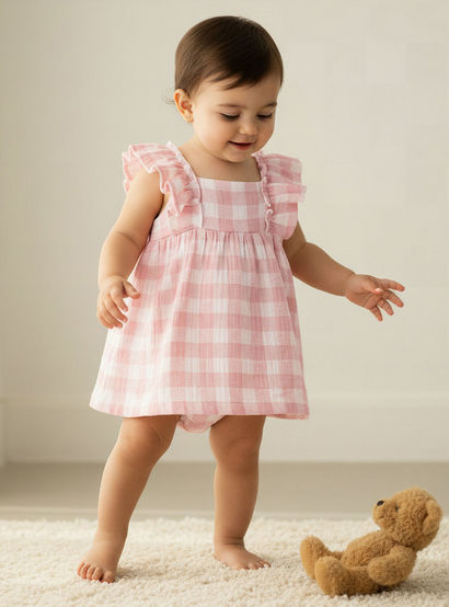 Juniors Square Neck Sleeveless Dress with Bloomers-baby-girls-clothing-dressesandjumpsuits-image-1
