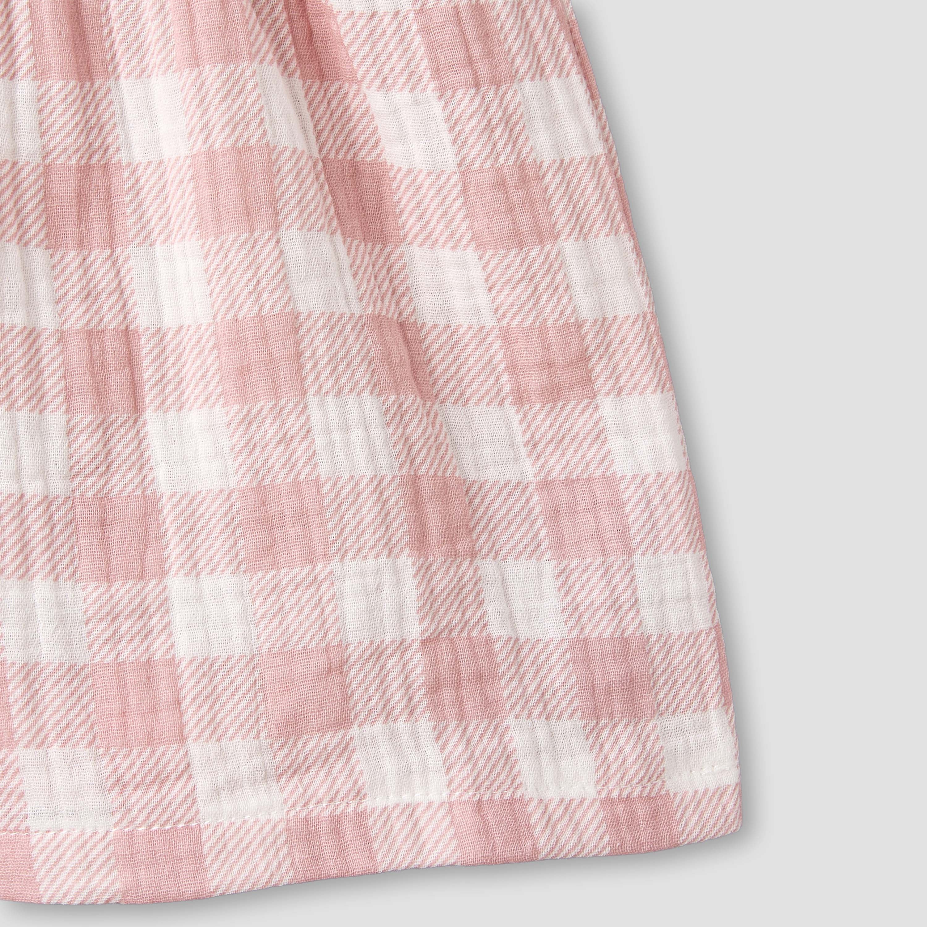 Juniors Square Neck Sleeveless Dress with Bloomers