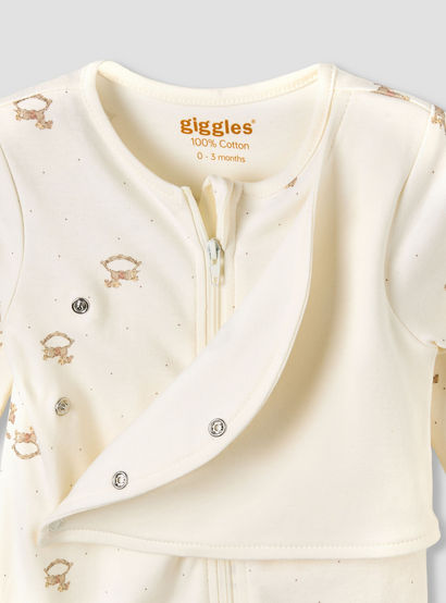 Giggles Cotton Round Neck Long Sleeves Sleepsuit with Rocking Horse Print-baby-boys-clothing-nightwear-sleepsuits-image-4