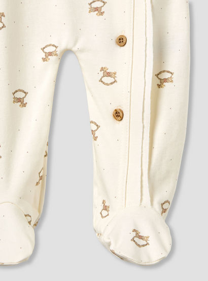 Giggles Cotton Round Neck Long Sleeves Sleepsuit with Rocking Horse Print-baby-boys-clothing-nightwear-sleepsuits-image-4