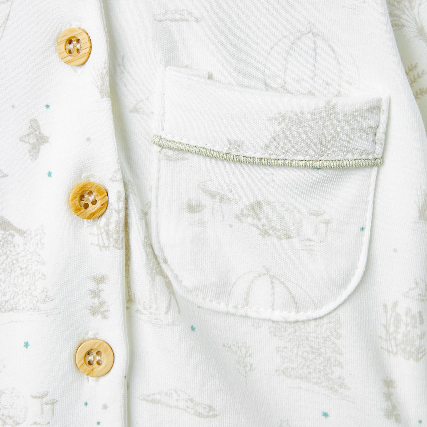Juniors Printed Shirt and Pyjama Set