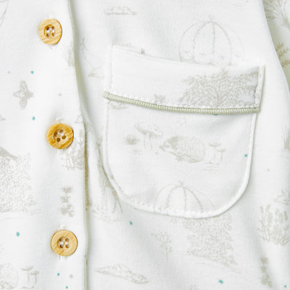 Juniors Printed Shirt and Pyjama Set