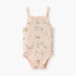Juniors All-Over Print Sleeveless Bodysuit - Pink / 12-18 mths