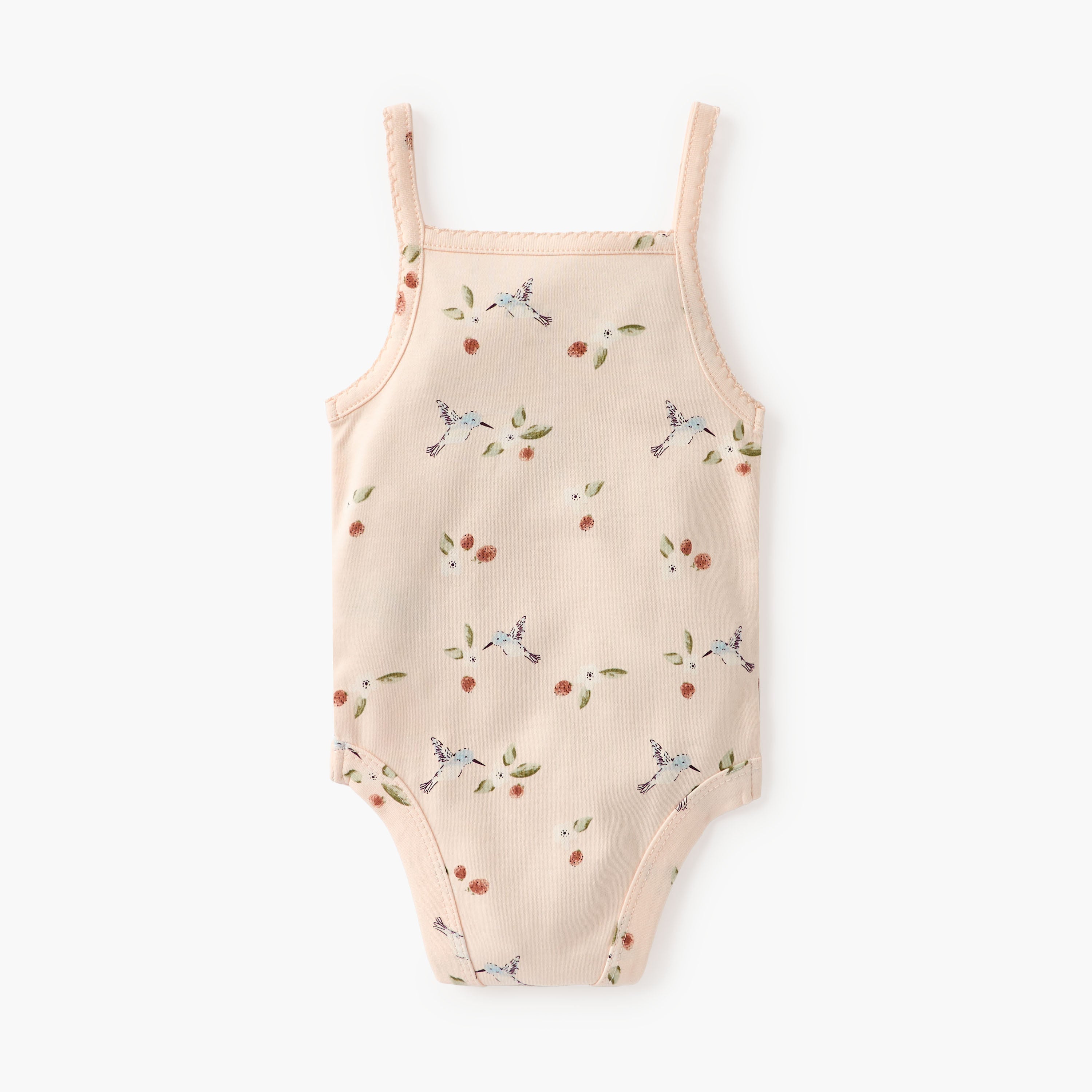 Juniors All-Over Print Sleeveless Bodysuit