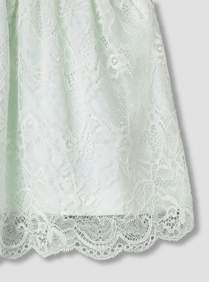 Giggles Peter Pan Collar Short Sleeves A-Line Dress with Lace Detail-baby-girls-clothing-dressesandjumpsuits-image-5