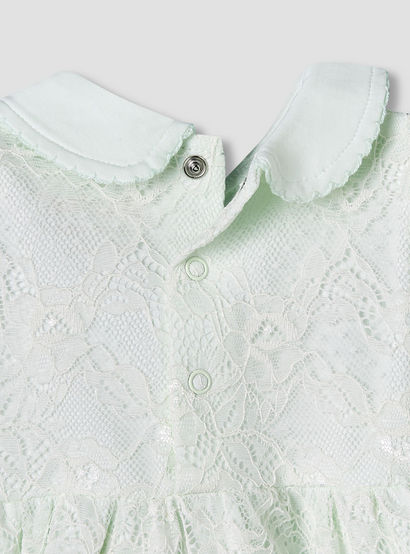 Giggles Peter Pan Collar Short Sleeves A-Line Dress with Lace Detail-baby-girls-clothing-dressesandjumpsuits-image-6