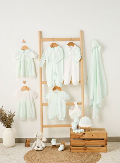 Giggles Peter Pan Collar Short Sleeves A-Line Dress with Lace Detail-baby-girls-clothing-dressesandjumpsuits-image-7