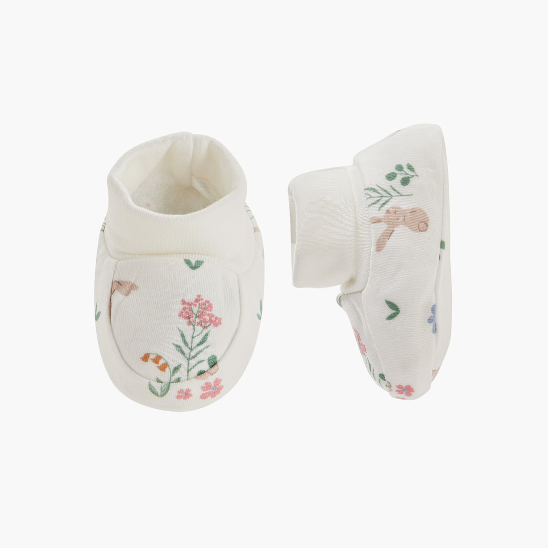 Juniors Printed Slip-On Booties - Set of 2