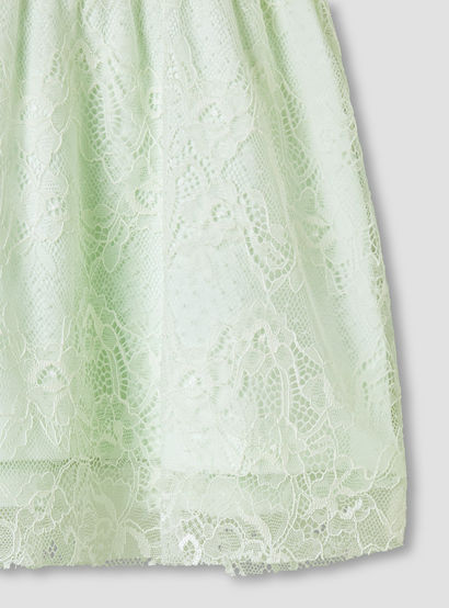 Giggles Round Neck Short Sleeves A-Line Dress with Lace Detail-baby-girls-clothing-dressesandjumpsuits-image-5