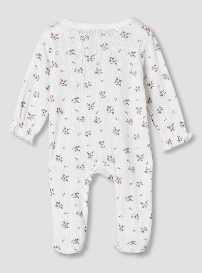 Juniors Cotton Round Neck Long Sleeves Sleepsuit with Floral Print-baby-girls-clothing-nightwear-sleepsuits-image-3