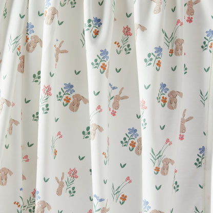 Juniors Floral Print Receiving Blanket