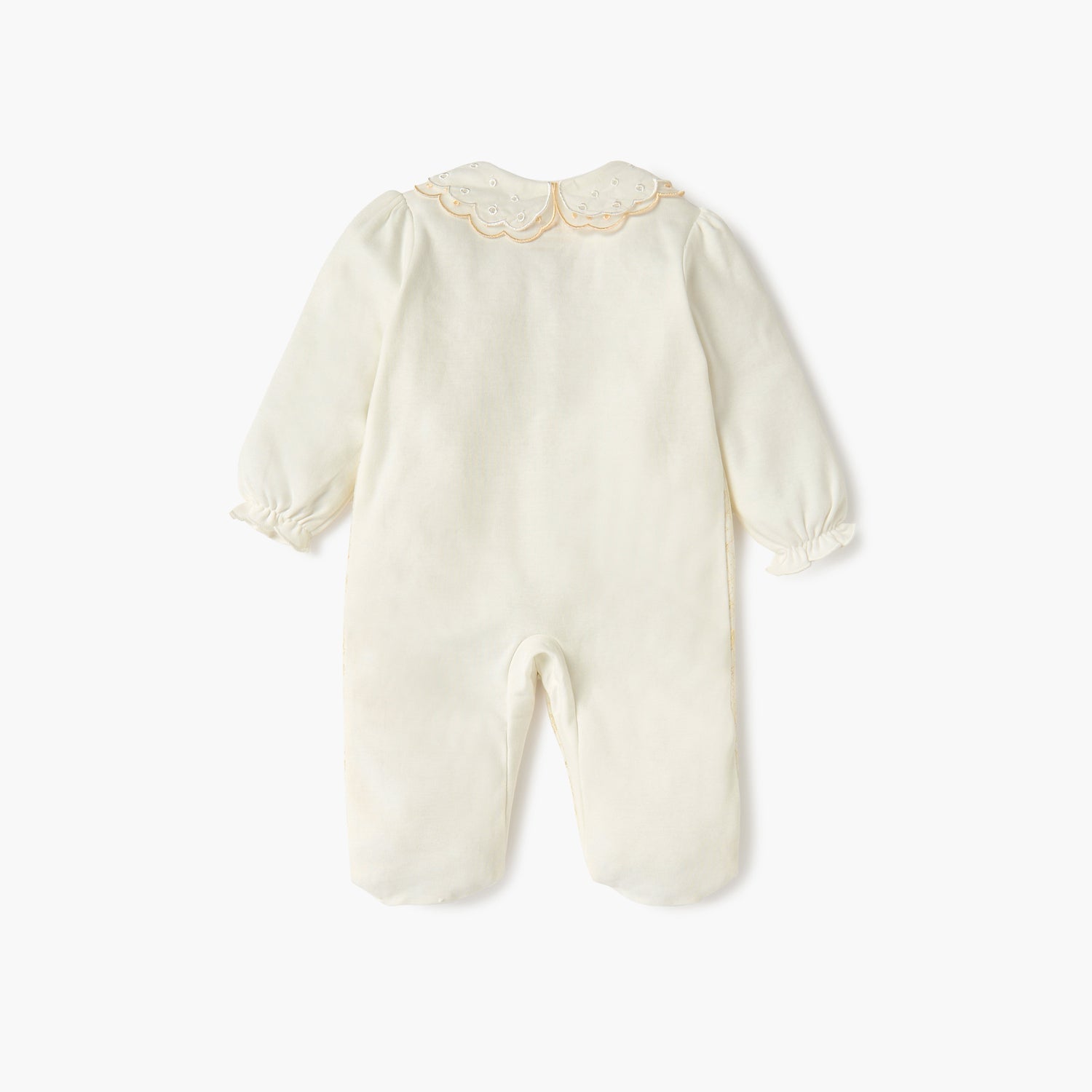 Giggles Printed Closed Feet Sleepsuit with Button Closure - image 3