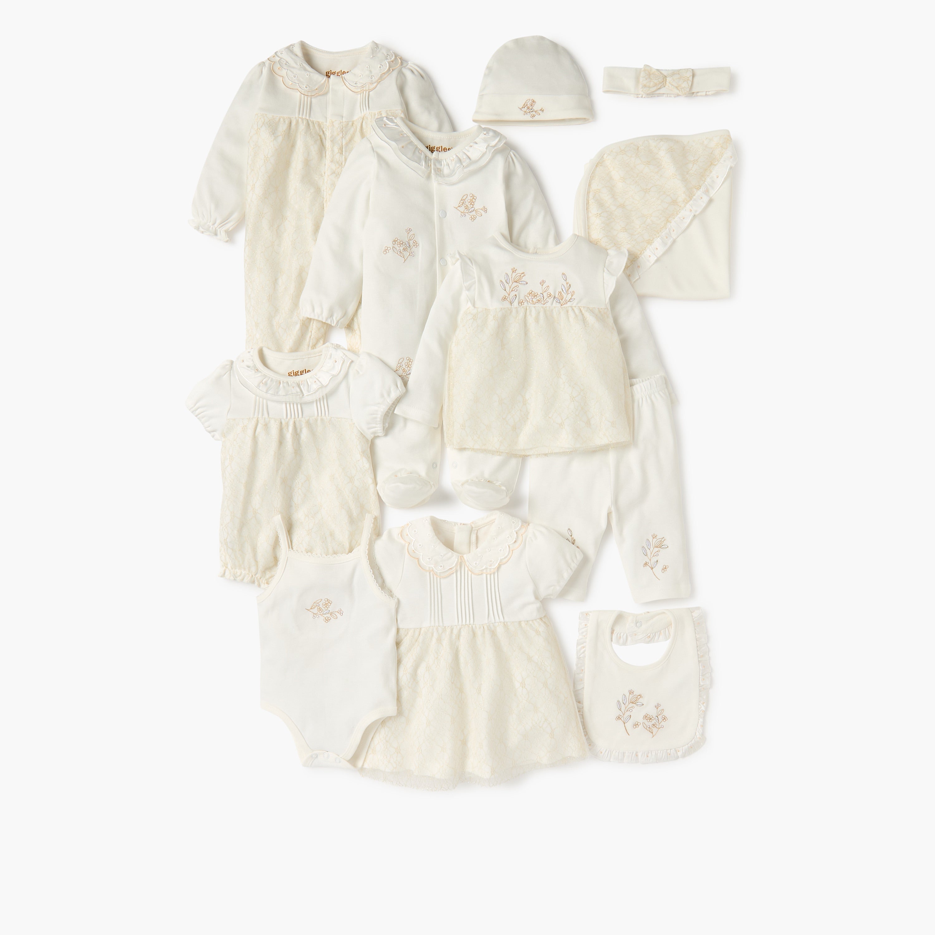 Giggles Printed Closed Feet Sleepsuit with Button Closure - image 8