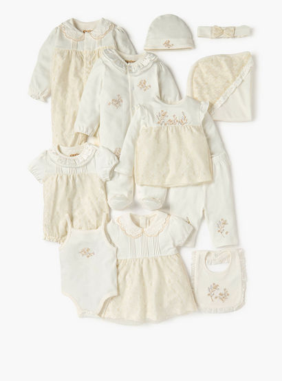Giggles Embroidered Long Sleeves T-shirt and Pyjama Set-baby-girls-clothing-nightwear-pyjamasets-image-7