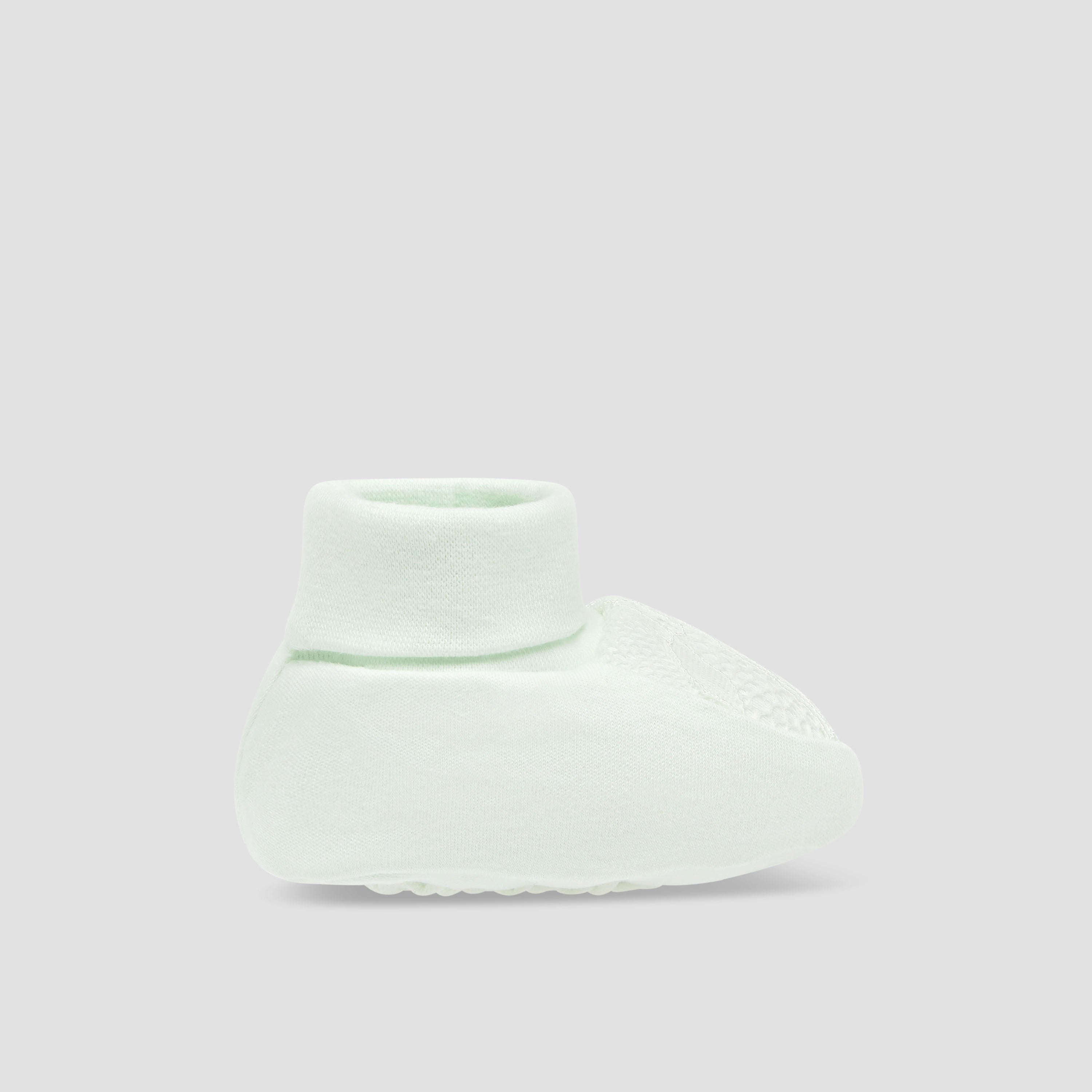 Giggles Booties with Lace Panel, Slip-On