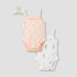 Juniors Ballerina Print Sleeveless Bodysuit - Set of 2 - Multicolour / 12-18 mths