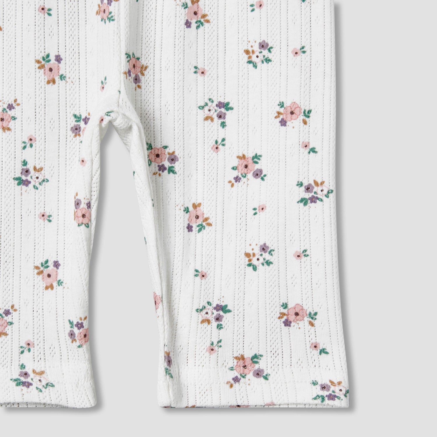 Juniors Cotton Long Sleeves Pyjama Set with Floral Print