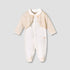 Giggles Cotton Collared Long Sleeves Sleepsuit with Snap Button Closure