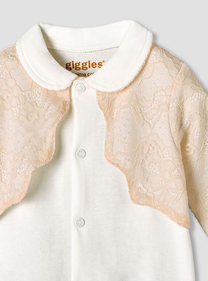 Giggles Cotton Collared Long Sleeves Sleepsuit with Snap Button Closure-baby-girls-clothing-nightwear-sleepsuits-image-4