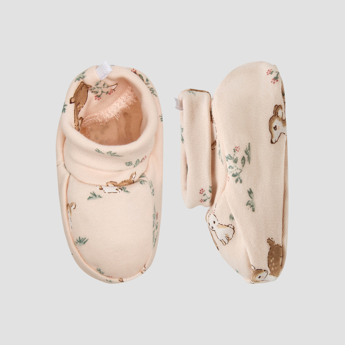 Pack of 2 Juniors Booties with Fun Print