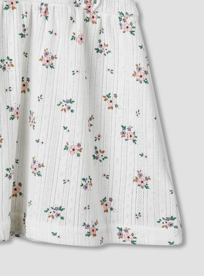 Juniors Round Neck Short Sleeves A-line Dress with Floral Print-baby-girls-clothing-dressesandjumpsuits-image-5