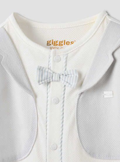 Giggles Bow Detail Sleepsuit with Long Sleeves-baby-boys-clothing-nightwear-sleepsuits-image-3