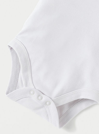 Giggles Textured Sleeveless Bodysuit with Button Closure-baby-boys-clothing-bodysuits-image-3