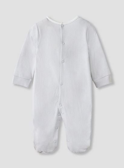 Giggles Textured Sleepsuit with Long Sleeves and Pockets-baby-boys-clothing-nightwear-sleepsuits-image-2