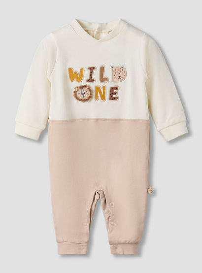 Juniors Cotton Collared Long Sleeves Sleepsuit with Snap Button Closure-baby-boys-clothing-nightwear-sleepsuits-image-2