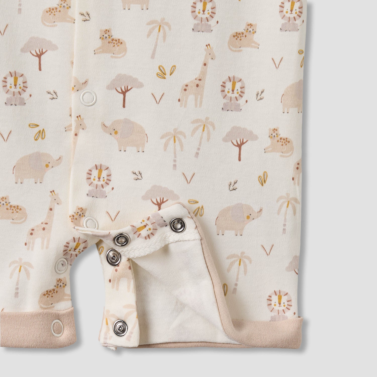 Juniors Round Neck Short Sleeve Romper with Pocket