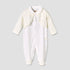 Giggles Peter Pan Collar Long Sleeves Sleepsuit with Lace Bolero Jacket Detail - Yellow / 9-12 mths