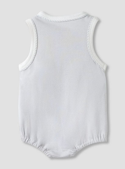 Giggles Fish Applique Sleeveless Bodysuit with Button Closure-baby-boys-clothing-bodysuits-image-2