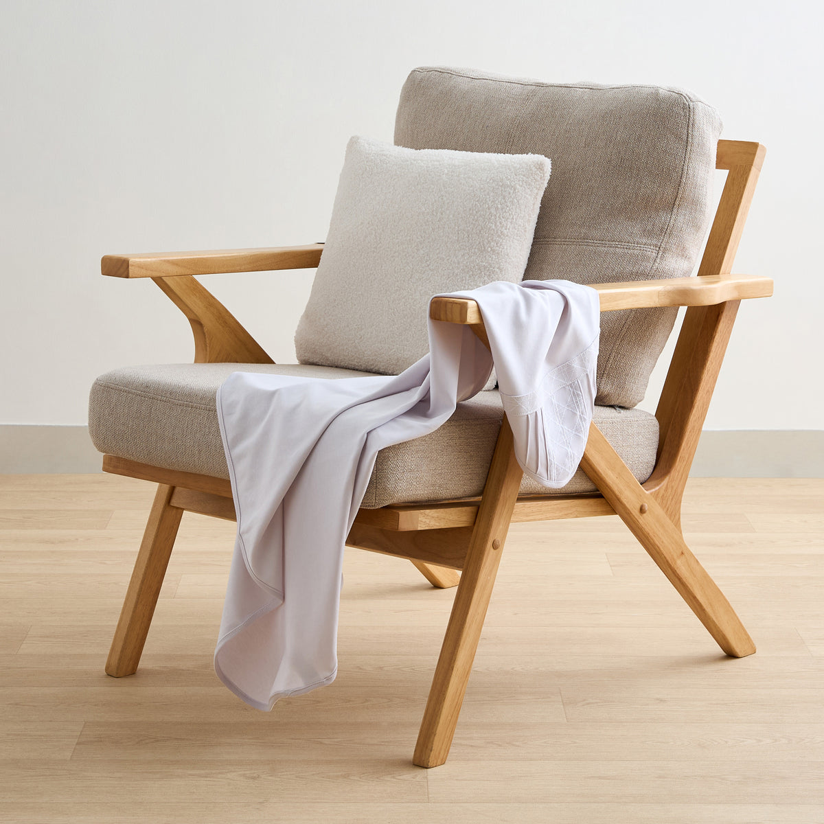 Giggles Textured Receiving Blanket - 70x70 cm