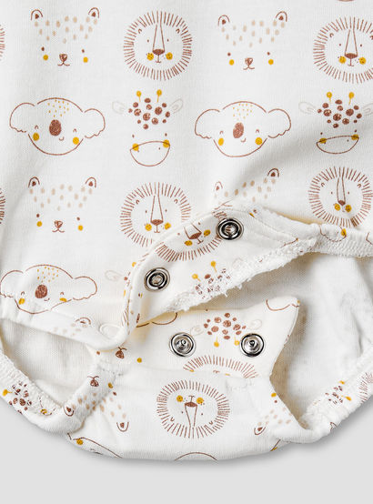 Juniors Round Neck Sleeveless Bodysuit with Snap Button Closure-baby-boys-clothing-bodysuits-image-4