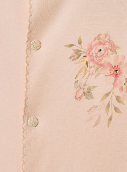 Giggles Floral Print Sleepsuit with Ruffle Detail-baby-girls-clothing-nightwear-sleepsuits-image-4