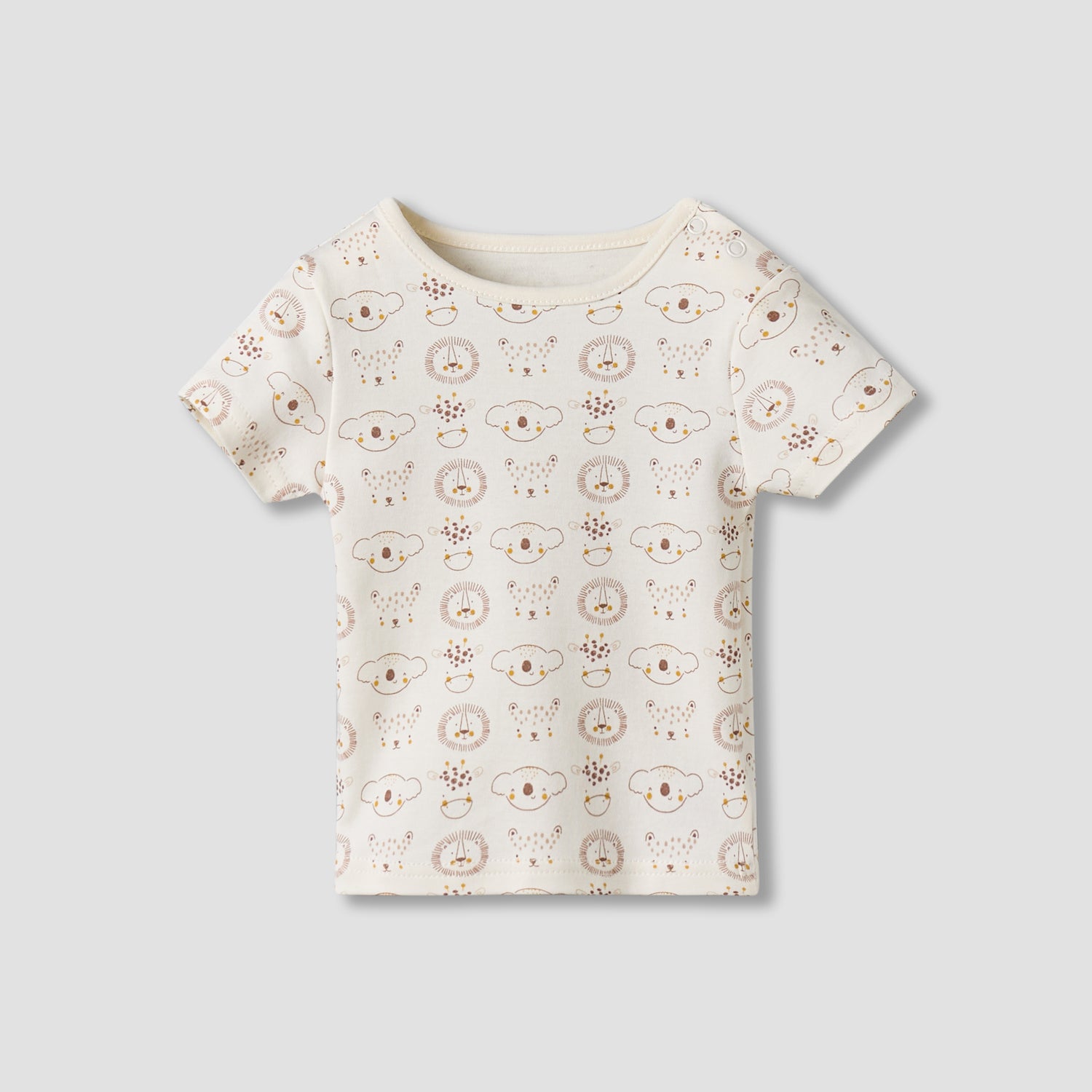 Juniors Crew Neck Short Sleeve T-shirt and Dungaree Set with Pockets