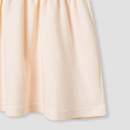 Giggles Printed A-line Dress with Ruffles