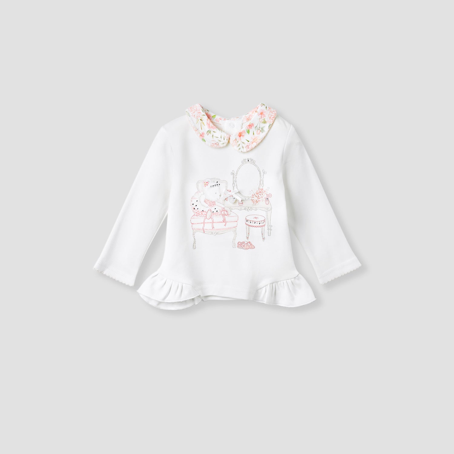 Giggles Printed T-shirt and Pyjama Set