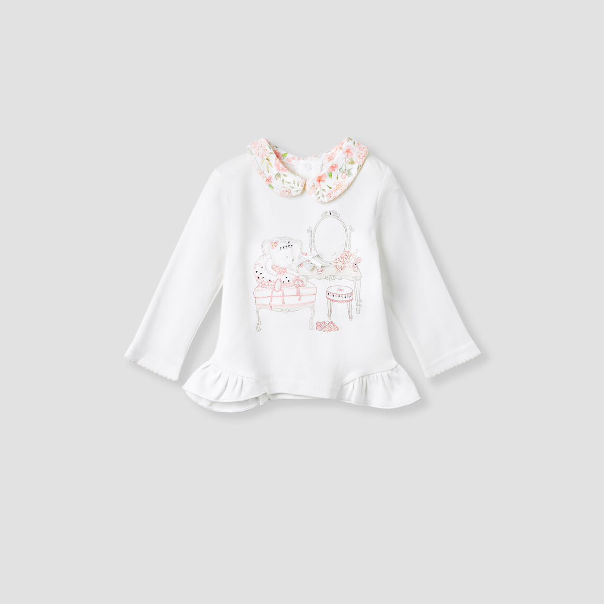 Giggles Printed T-shirt and Pyjama Set