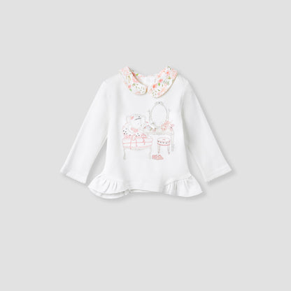 Giggles Printed T-shirt and Pyjama Set