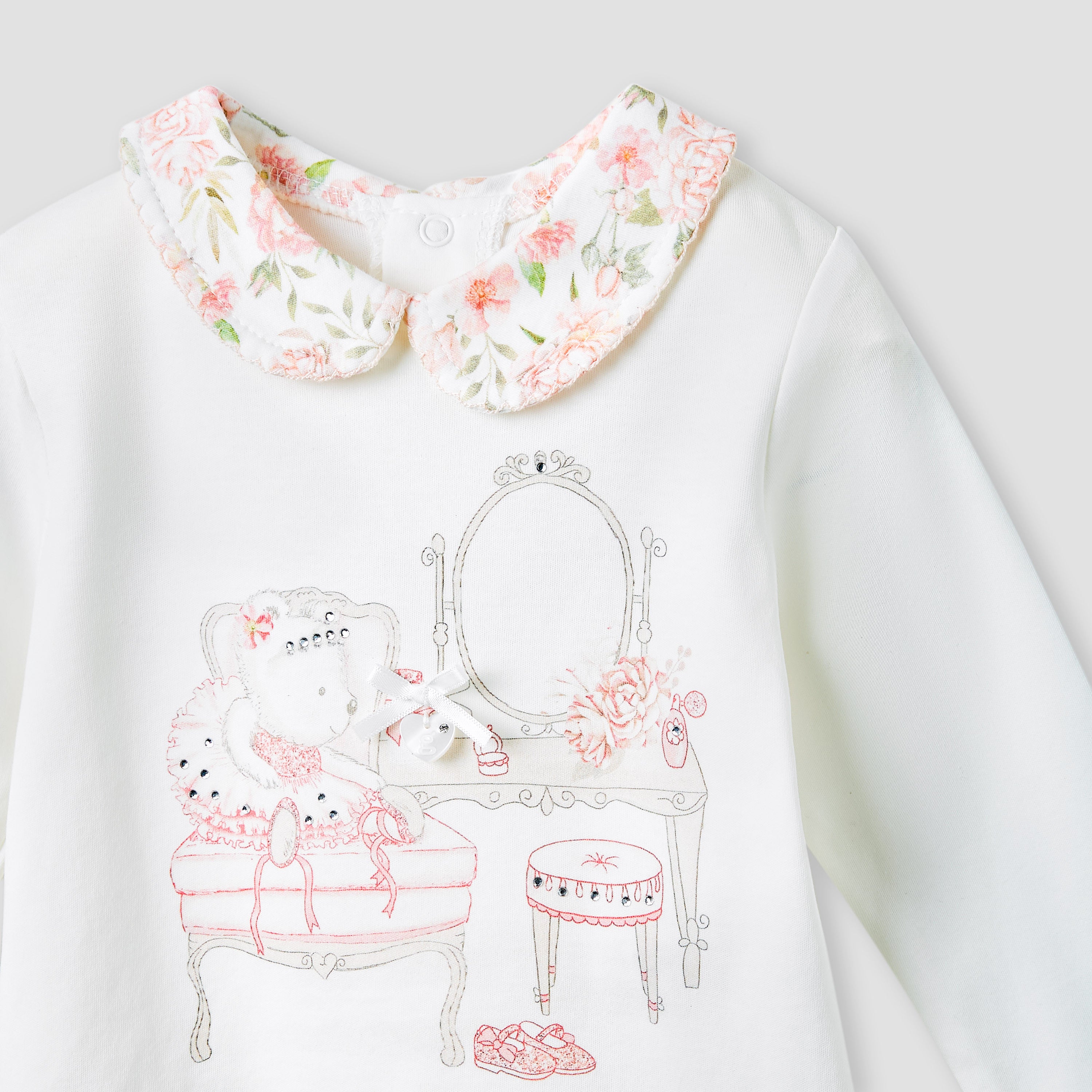 Giggles Printed T-shirt and Pyjama Set