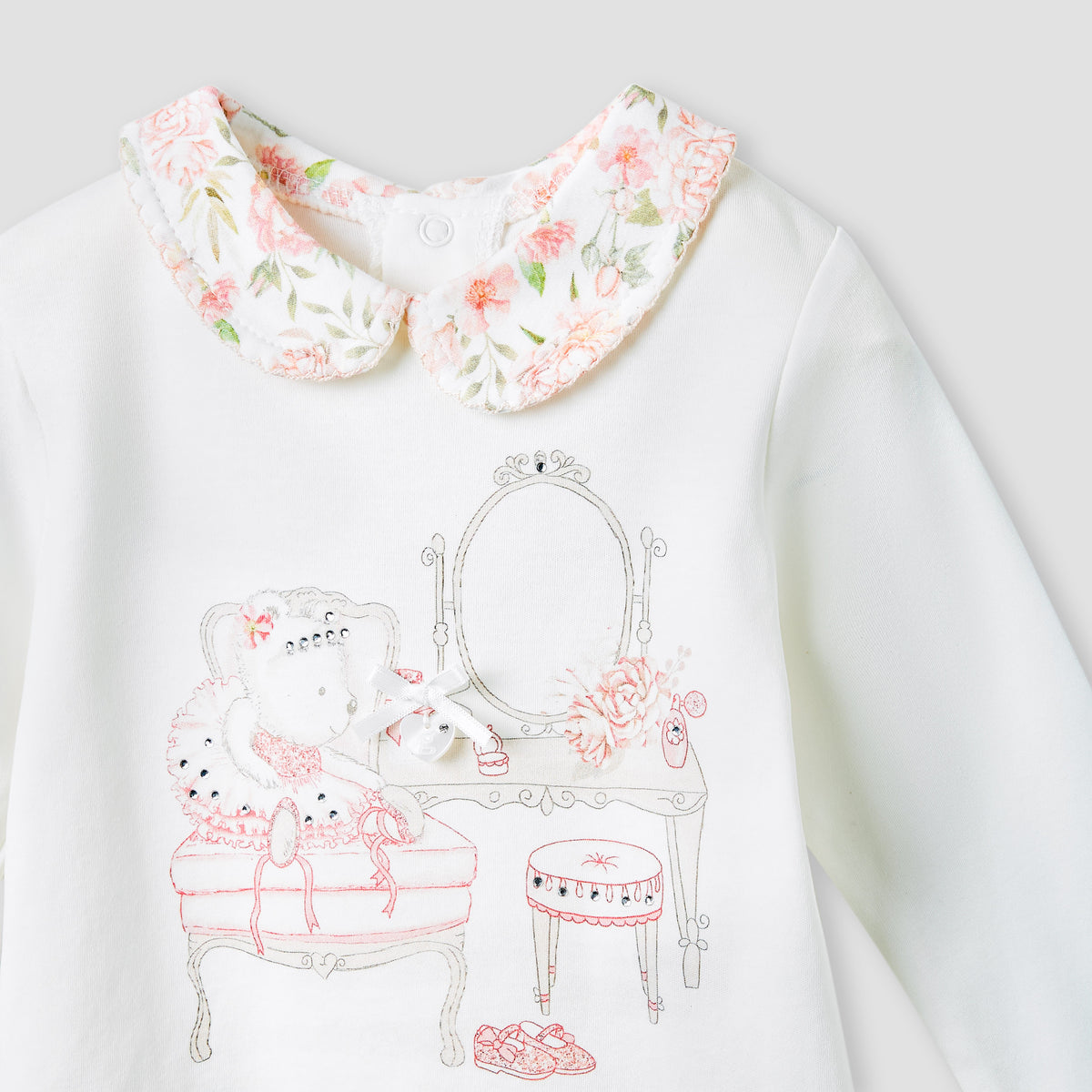 Giggles Printed T-shirt and Pyjama Set