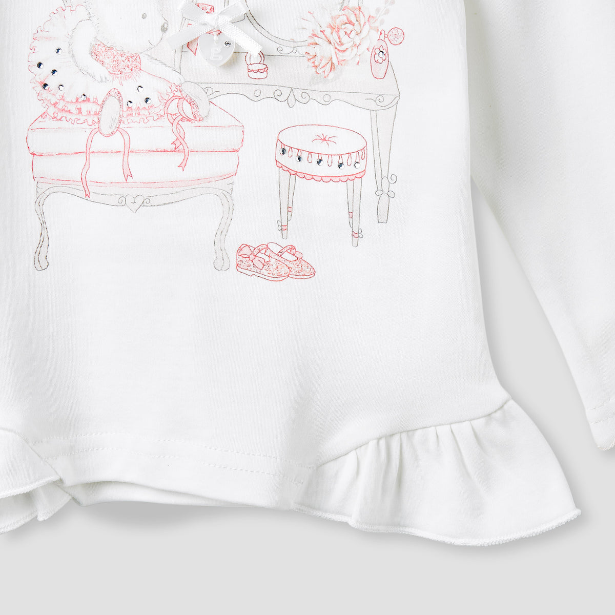 Giggles Printed T-shirt and Pyjama Set