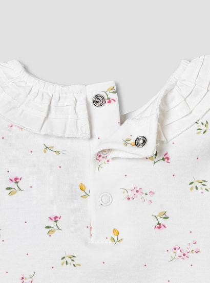 Juniors Cotton Ruffle Neck Long Sleeves Pyjama Set with Print-baby-girls-clothing-nightwear-pyjamasets-image-8