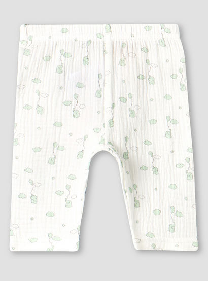 Giggles Cotton Collared Long Sleeves Pyjama Set with Elephant Print-baby-boys-clothing-nightwear-pyjamasets-image-4